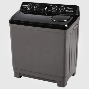 غسالة ميجا حوضين 16 ك WS160-188  GREY